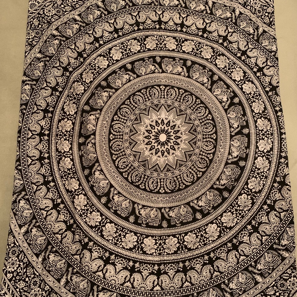 Black and White tapestry